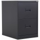 Thurrock Lockable Steel Filing Cabinets - 40KG Capacity 